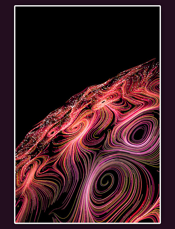 质感C4D粒子高端背景